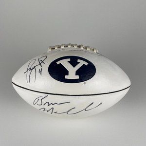 Taysom Hill Autographed Nike BYU Football Saints